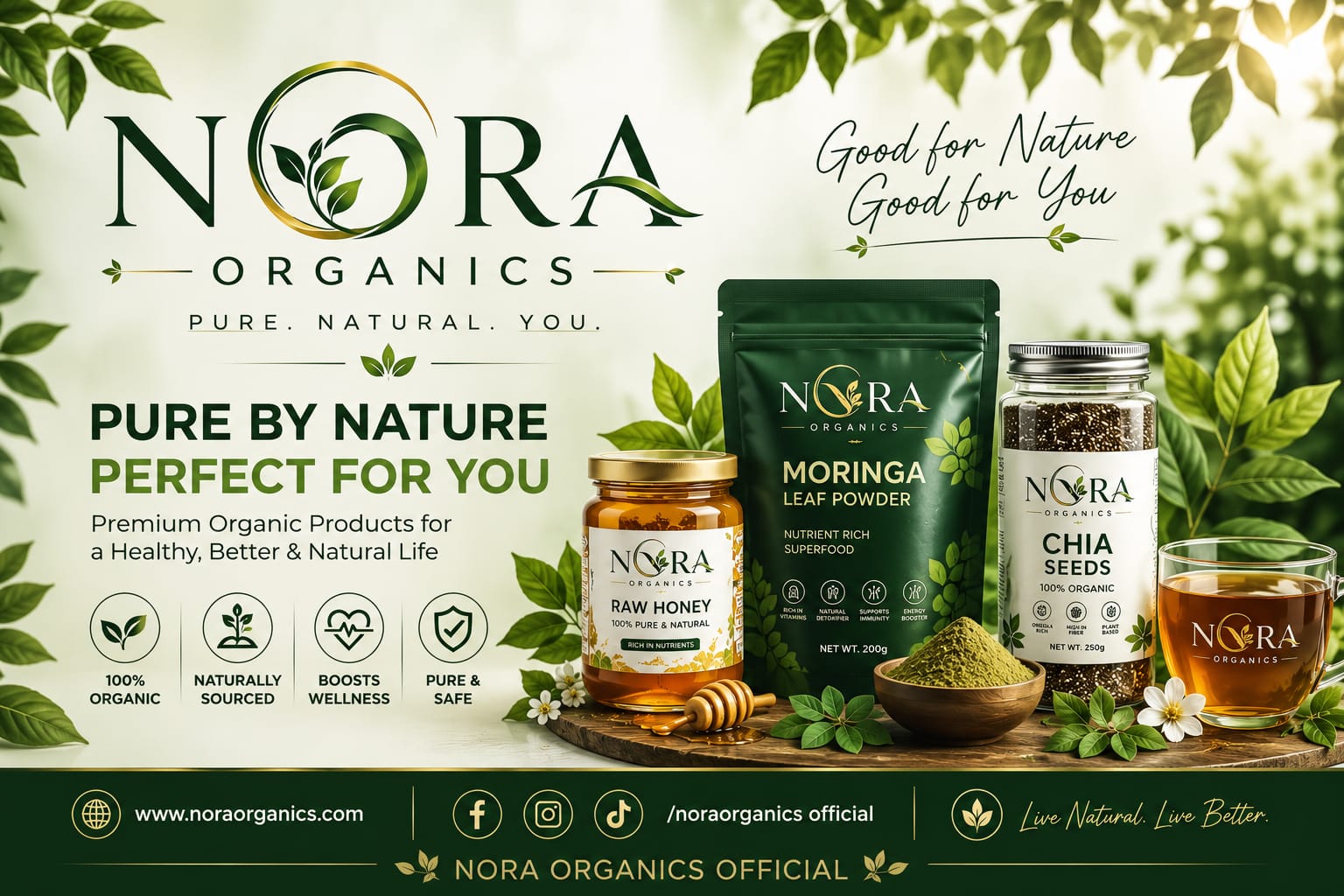 Organic Moringa Powder