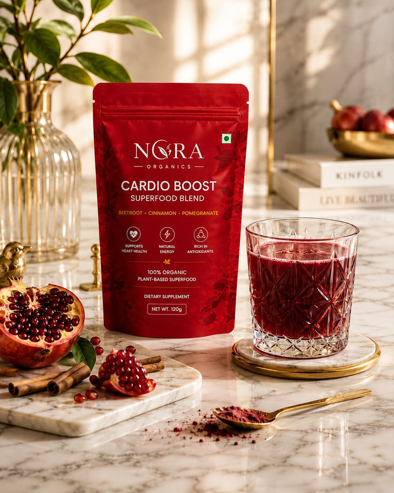 Cardio Boost Blend | Organic Superfood Blend for Heart Health & Energy